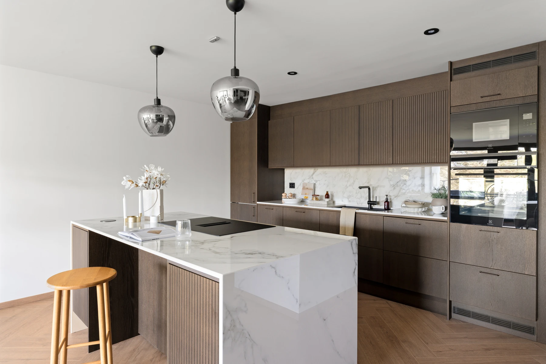 Kjøkken etter renovering