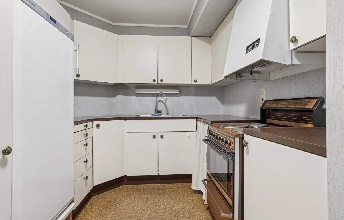 Kjøkken før renovering